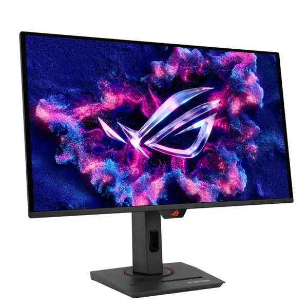 ROG Strix OLED XG27ACDNG gaming monitor ― 27-inch (26.5-inch viewable) 1440p QD-OLED panel, 360 Hz, 0.03 ms, custom heatsink, OLED Anti-flicker, ASUS OLED Care+, uniform brightness, G-SYNC® compatible, 99% DCI-P3, and DisplayWidget Center – 10