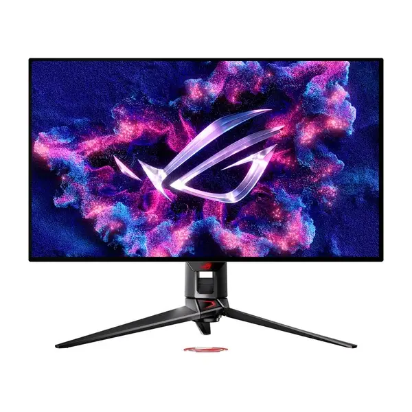 Asus ROG Swift OLED PG32UCDP gaming monitor ― 32-inch (31.5 inch viewable) WOLED panel, dual mode (4K 240Hz or FHD 480Hz), 0.03 ms (GTG), G-SYNC® compatibility, custom heatsink, ASUS OLED Care, AI Assistant, VESA DisplayHDR™ 400 True Black, uniform b – 2