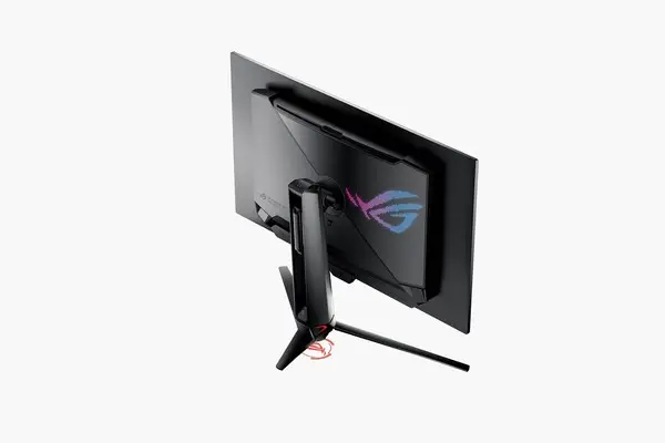 Asus ROG Swift OLED PG32UCDP gaming monitor ― 32-inch (31.5 inch viewable) WOLED panel, dual mode (4K 240Hz or FHD 480Hz), 0.03 ms (GTG), G-SYNC® compatibility, custom heatsink, ASUS OLED Care, AI Assistant, VESA DisplayHDR™ 400 True Black, uniform b – 4
