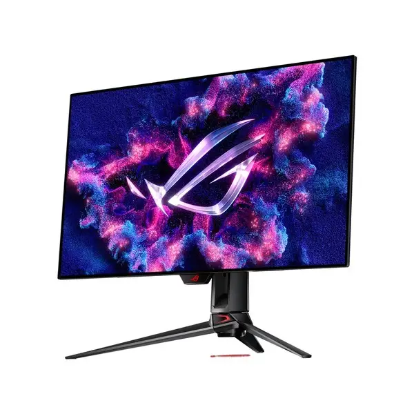 Asus ROG Swift OLED PG32UCDP gaming monitor ― 32-inch (31.5 inch viewable) WOLED panel, dual mode (4K 240Hz or FHD 480Hz), 0.03 ms (GTG), G-SYNC® compatibility, custom heatsink, ASUS OLED Care, AI Assistant, VESA DisplayHDR™ 400 True Black, uniform b – 6