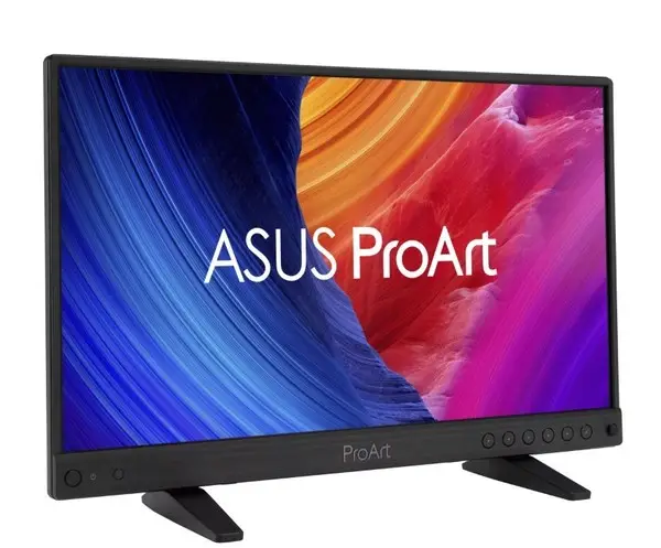 Asus ProArt Display PA16USV Professional Monitor – 15.6-inch, 4K UHD (3840 x 2160), IPS, HDR-10, 100% sRGB / Rec.709, ΔE – 4