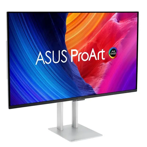 Asus ProArt Display OLED PA32UCDM Professional Monitor – 32-inch (31.5 inch viewable), 4K UHD (3840 x 2160), QD-OLED, Ultra-slim, 240Hz, 0.1ms, Auto Calibration, HDR-10, HLG, Dolby Vision, 99% DCI-P3, ΔE – 7