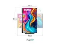 BenQ PV3200U 31.5 colių 4K skiriamosios gebos vaizdo įrašų redagavimo monitorius su IPS technologija – 2