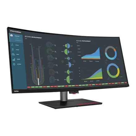 Lenovo ThinkVision P40w-20 Curved IPS monitor – 7