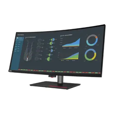 Lenovo ThinkVision P40w-20 Curved IPS monitor – 8