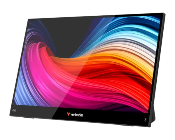 Verbatim 32402 Nešiojamas monitorius LIGHT 15.6'' IPS Touch FHD 1920x1080 10ms 250cd/m2 60Hz, Juoda – 7