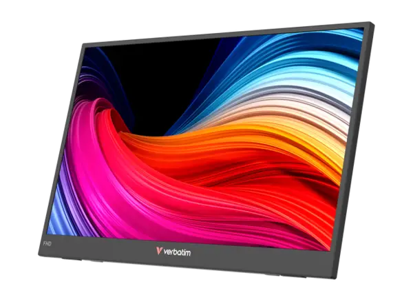 Verbatim 32401 Nešiojamas monitorius LIGHT 15.6'' IPS FHD 1920x1080 10ms 250cd/m2 60Hz, Juoda – 6