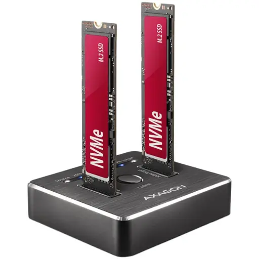 SSD ACC DOCK STATION USB-C/2XM.2 NVME ADSA-M2C AXAGON
