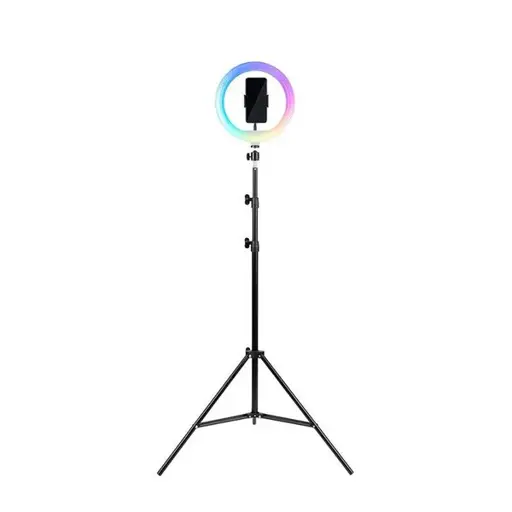 Havit ST7026 - trikojis su RGB šviesos žiedu, juodas