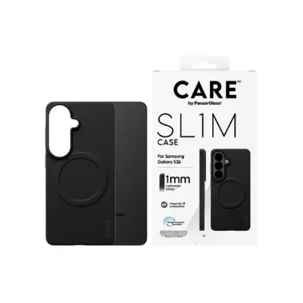 CARE by PanzerGlass SL1M Case Black Samsung new Galaxy S26