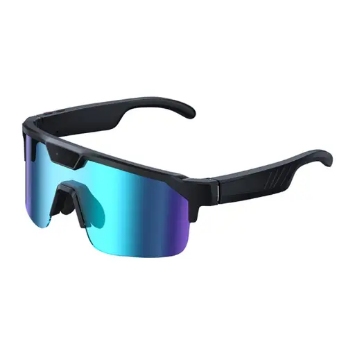 Išmanieji Akiniai - ZEBLAZE Q01 Blue AI 8 MP Kamera Su Dvigubu Vaizdo Stabilizavimu