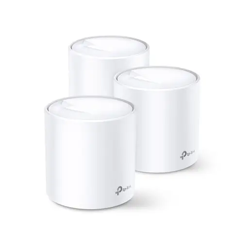 TP-Link Deco X20 (3-pack) Dviguba juosta (2,4 GHz / 5 GHz) Wi-Fi 5 (802.11ac) Balta 2 Vidinis