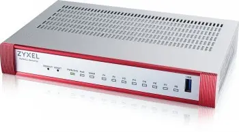 Firewall ZyXel USG FLEX100 H Series, 7 Gigabit user-definable ports, 1*1G PoE+, 1*USB (device only)