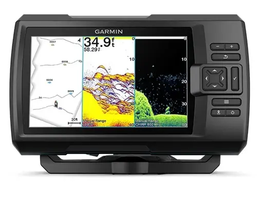 Garmin Striker Vivid 7cv GPS žuvų ieškiklis su davikliu