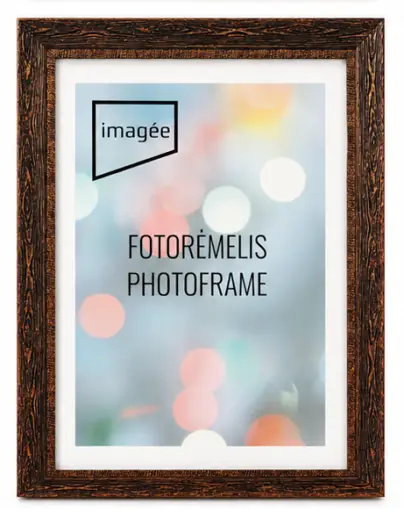 Rėmelis 21x30 plastikinis VF3466 Travel rudas