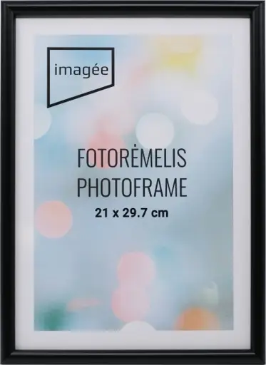 Rėmelių komplektas IMAGEE 21x30 3 vnt plast juodas
