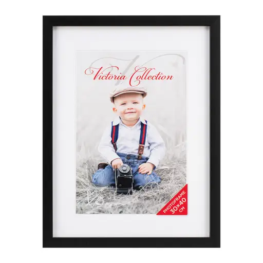 Victoria Collection Cubo Photo Frame 30x40, Black
