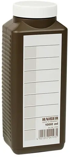 Kaiser chemical storage bottle 1000ml, brown (4193)