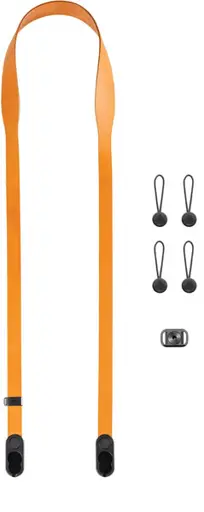 Peak Design camera strap Form Leather Long, amber