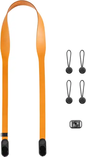 Peak Design camera strap Form Leather Short, amber
