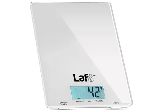 LAFE WKS001.5 virtuvinės svarstyklės Elektroninės virtuvinės svarstyklės Balta, Stalviršis Stačiakampis