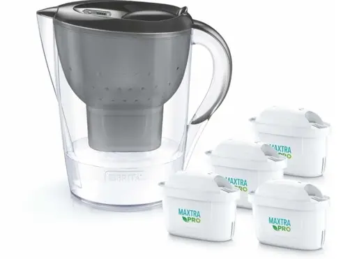 Brita Marella + 4 Maxtra Pro PP filtravimo ąsotis