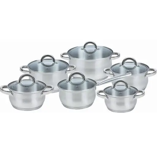 12 dalių virtuvės indų rinkinys MR-2120-12 MAESTRO