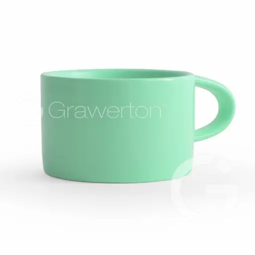 Kavos puodelis SISI mint green 85mmx55mm