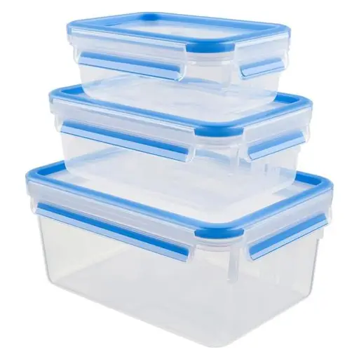 Tefal (2,3 L + 1 L + 0,55 L), K3028912 - Maisto indelių rinkinys