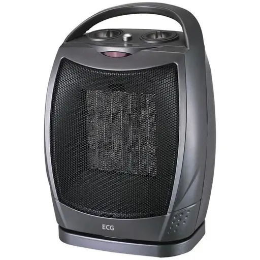 ECG, 1500 W, juodas - Šildytuvas