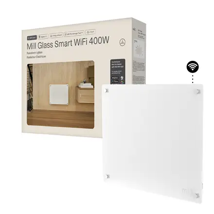Mill Glass Smart WiFi Panel Heater Gen. 4