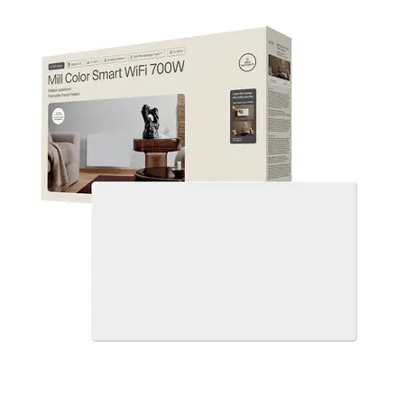 Mill Color Panel Heater, Wifi+App control