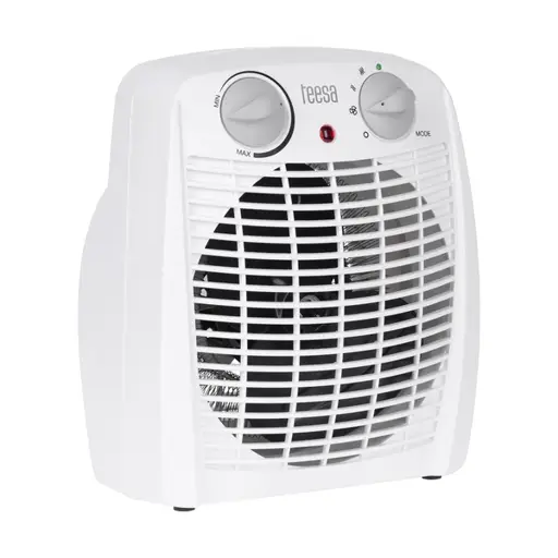 Teesa TSA8059 elektrinis patalpų šildytuvas Vidaus Balta 2000 W Elektrinis šildytuvas-ventiliatorius