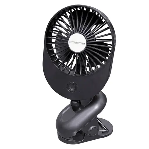 Esperanza EHF103K, kompaktiškas USB ventiliatorius, juodos spalvos