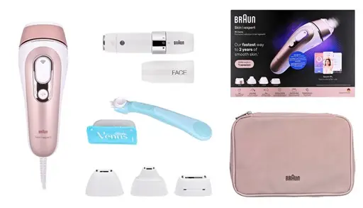 Braun Silk-expert Pro 7 IPL Photo Epilator, White/Gold
