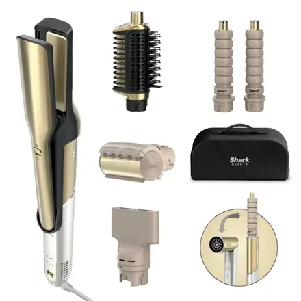 Shark Glam Ceramic & Air Styling and Drying System with FrizzFighter