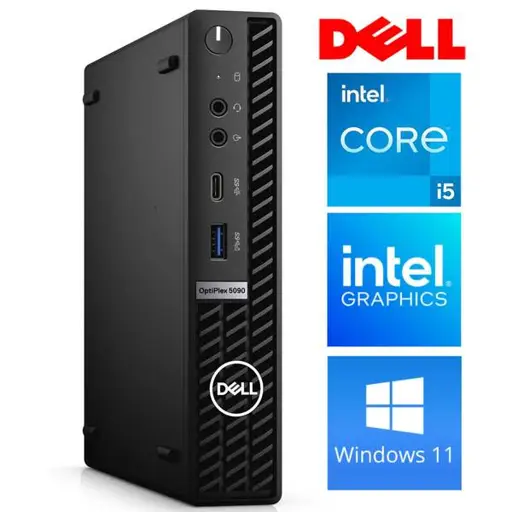 DELL Optiplex 5090 micro i5-11500T, DDR4 16GB, 512GB NVME SSD, DP, (no WIFI card) Windows 11 Pro RENEW