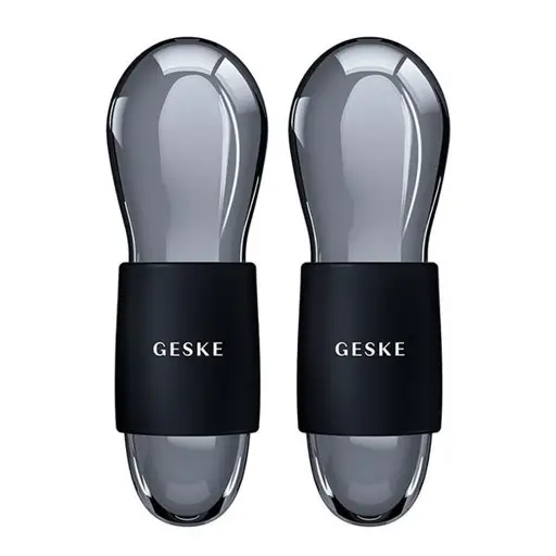 Geske Cool & Warm Duo Eye Massager, 7 viename, juodas - Akių masažuoklis