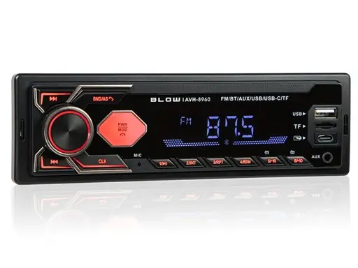 Radio BLOW AVH-8960 RDS MP3/USB/micro SD/BLUETOOTH + USB-C