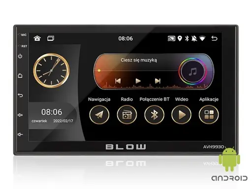BLOW AVH-9930 7inches GPS 2 DIN Car radio