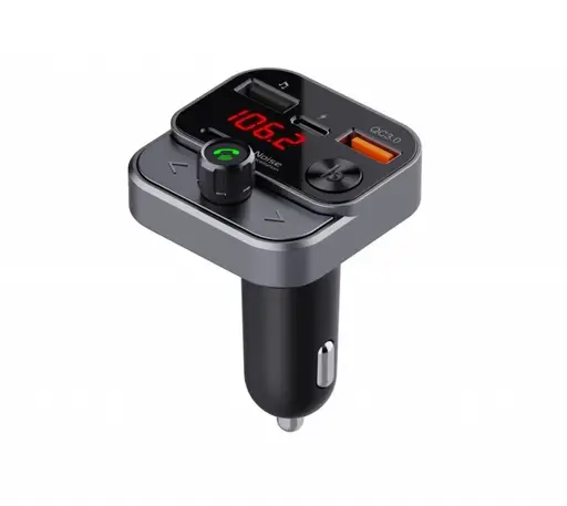 ART Car FM MP3 TRANSMITTER with BT USB LCD function FM-84B QC3.0