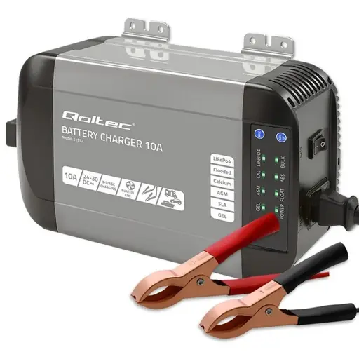 Charger for LiFePO4 AGM GEL SLA batteries 10A