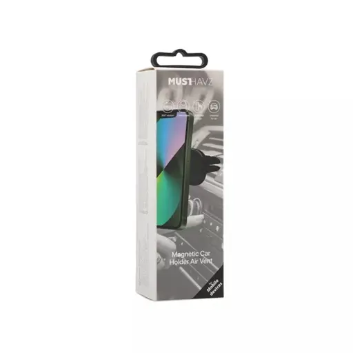 Universal Magnetic Car Holder by Musthavz Black