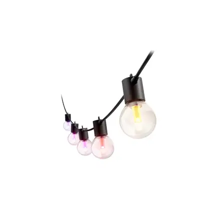 Philips Hue Hue Festavia Globe Outdoor String Lights, 21m Extension