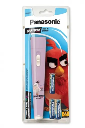 Prožektorius Panasonic BF-BG01 Angry Birds rausvas