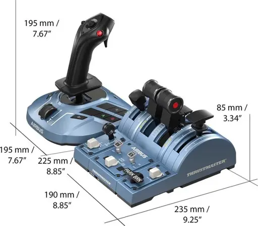 Thrustmaster Joystick TCA Captain Pack X Airbus Edition WW