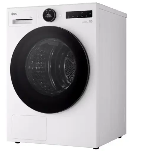 LG DUAL Inverter Heat Pump, 10 kg, gylis 66 cm - Džiovyklė