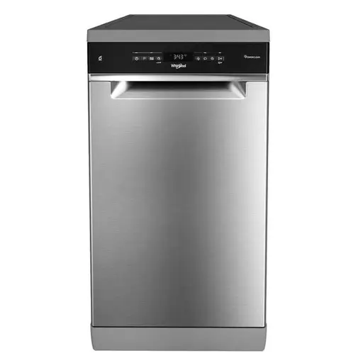 Whirlpool, 10 komplektų talpa, sidabro spalvos - Indaplovė
