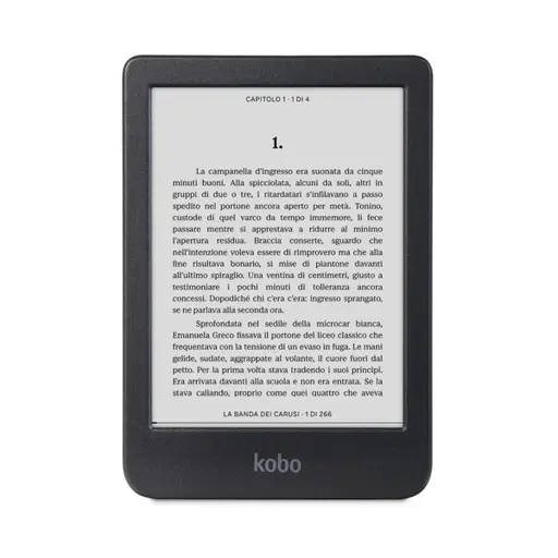 Rakuten Kobo Clara BW elektroninių knygų skaityklė Lietimui jautrus ekranas 16 GB „Wi-Fi“ Juoda