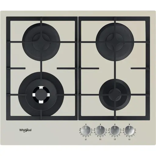 WHIRLPOOL Gas Hob AKTL 629/S 60 cm Silver Dawn